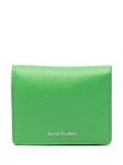 Acne Studios складной кошелек, зеленый - фото