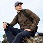 Трикотажная футболка мужская Jeep, серый Мора́нди - фото 6