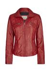 Кожаная куртка СЕВИНКА 7eleven, красный - фото
