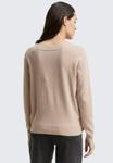 Джемпер TOM TAILOR Jumper, Soft Taupe Melange/Beige - фото 3