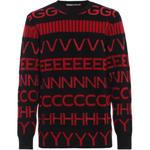 Givenchy Свитер мужской черный красный - фото 2