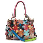 Ameri Кожаная большая сумка Colby и мешочек для монет Ameri Leather, цвет Rainbow - фото 2