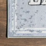 Ковер Graphic Laundry Mat nuLOOM, 51x150 см, темно-серый - фото 28