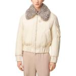 Стеганая куртка-бомбер Amiparis, айвори белый - фото 6