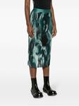 BOSS юбка Evibelle с абстрактным принтом, зеленый - фото 3