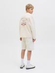 Шорты JACK & JONES Junior, экрю - фото 4