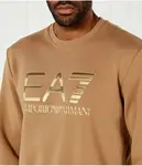 Толстовка Regular fit Ea7, коричневый - фото 4