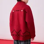 Детский свитер средней плотности Puma, красный - фото 5