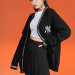 Свитер унисекс черный MLB - фото 6