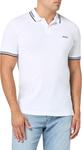 Мужская поло Boss Paul, Clean White - фото