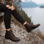 Женские ботильоны Thursday Boot Company Captain Cap Toe, Tobacco - фото 6