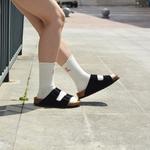 Сандалии-слайды унисекс Boku, черный - фото 8