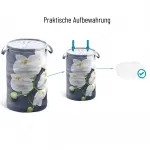 Корзина для белья Sanilo «Pretty», серый/белый - фото 3