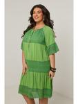 Платье до колена Curvy Lady, зеленый - фото 2
