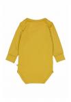 Боди LANGARM Müsli by GREEN COTTON, горчично-желтый - фото