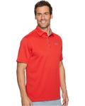Поло Under Armour Golf Tech, цвет Red/Graphite/Graphite - фото 4