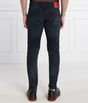 Джинсы мужские Hugo зауженного кроя, черный - фото 4