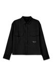 Блуза Pegador NILAY OVERSIZED OVERSHIRT, Black - фото 4