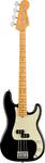 Басс гитара Fender American Professional II Precision Bass. Maple Fingerboard, Black - фото 2