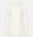 Блейзер из шерстяного крепа Valentino, Avorio - фото