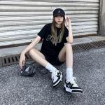 Кроссовки BLOCCO5 Stylish Skateboarding Shoes Unisex Low-top Black/white, черный - фото 8