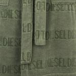 Банный халат s/m унисекс Diesel, зеленый - фото 3