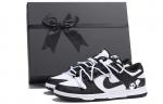 Кроссовки Nike Dunk Skateboard Shoes Men Low-Top Black/White - фото