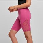 Леггинсы Urban Classics Inset Cycle Short, розовый - фото 3