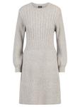 Вязаное платье APART, светло-серый - фото