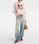 Замшевые кроссовки Acne Studios, Brown - фото 3