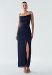 Платье BWLDR INDY, Navy Sequin/Dark Blue - фото 6