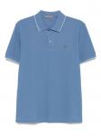 Рубашка-поло из джерси Corneliani, синий - фото
