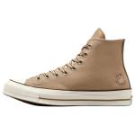 Высокие кеды из холста 1970-х Unisex Brown Converse - фото