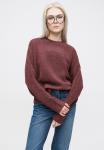 Джемпер Vero Moda VMBOOM O NECK PULLOVER, Rose Brown/Mauve - фото 4