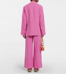 Льняной блейзер Cassie Velvet, Flamingo - фото 3