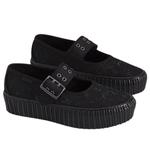 Кроссовки Vans Mary Jane Creeper 'Spooky Black' - фото 2