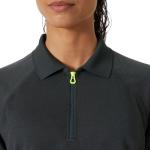 Женская укороченная рубашка-поло на молнии Inshore Helly Hansen Helly Hansen, Ebony - фото 2