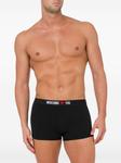 Moschino комплект из двух боксеров с логотипом, черный - фото 3