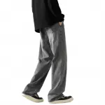 Джинсы унисекс Frq, Черный/Серый - фото 8