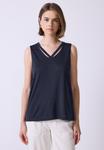 Топ Street One Studio LOOK MIT CUT-OUTS, Blau/Dark Blue - фото