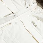 Пуховик оригинальный женский Cloud White FILA, белый - фото 3