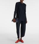 Плиссированный топ Cambusa Max Mara, Blu - фото 6