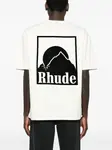 Футболка Moonlight Bagde RHUDE, белый - фото 2