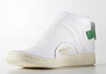 Кроссовки adidas Wmns Stan Smith Sock Primeknit White Green, белый - фото