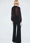 Комбинезон Mango Jumpsuit, Black - фото 2