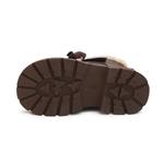 Детская кожаная обувь для детей Budding, бежевый - фото 11