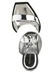 Сандалии «Mirror» MCQUEEN, серебристый - фото 3