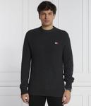 Свитер мужской Tommy Jeans с круглым вырезом, черный - фото 3