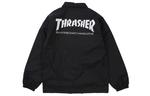 Куртка унисекс черная Thrasher - фото
