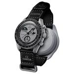 SWATCH Часы Men 42mm Black Watch SO33M700, Black Dial - фото 2